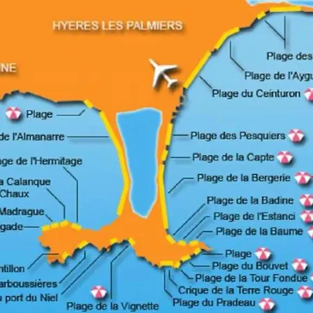 Seaside Studio, Bergerie Hyeres, Presqu'ile De Giens * Hyères